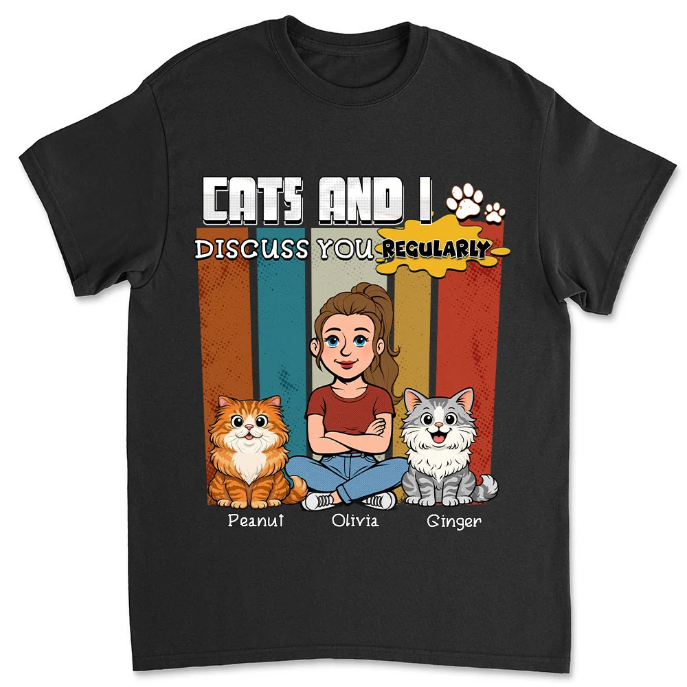 Discuss You Regularly - Personalized Custom Unisex T-Shirt