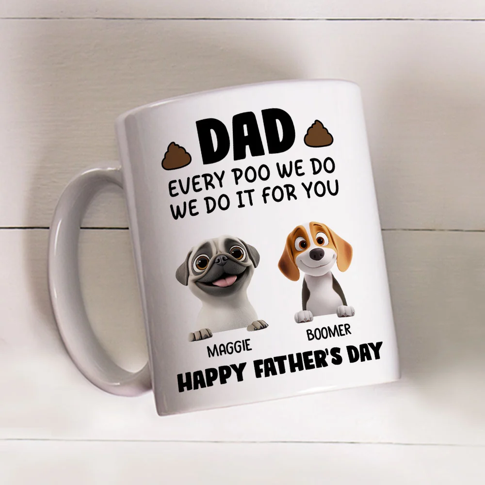 Do It For Daddy - Personalized Custom Coffee Mug - Image 3