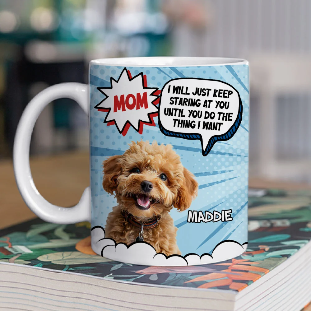 Do The Things We Want Mommy Photo - Personalized Custom Coffee Mug - Image 2