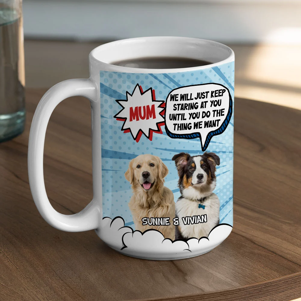 Do The Things We Want Mommy Photo - Personalized Custom Coffee Mug - Image 5