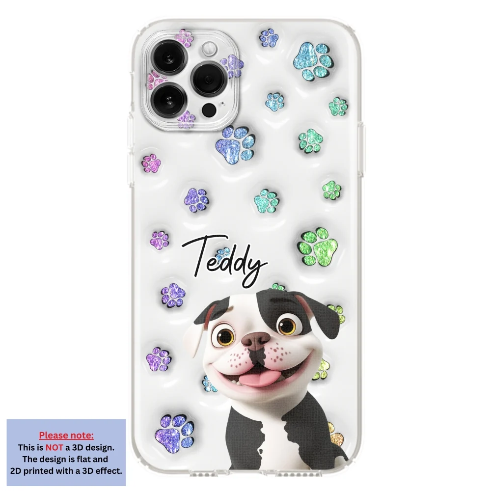Dog Baby -  Personalized Custom 3D Inflated Effect Phone Case - Image 11