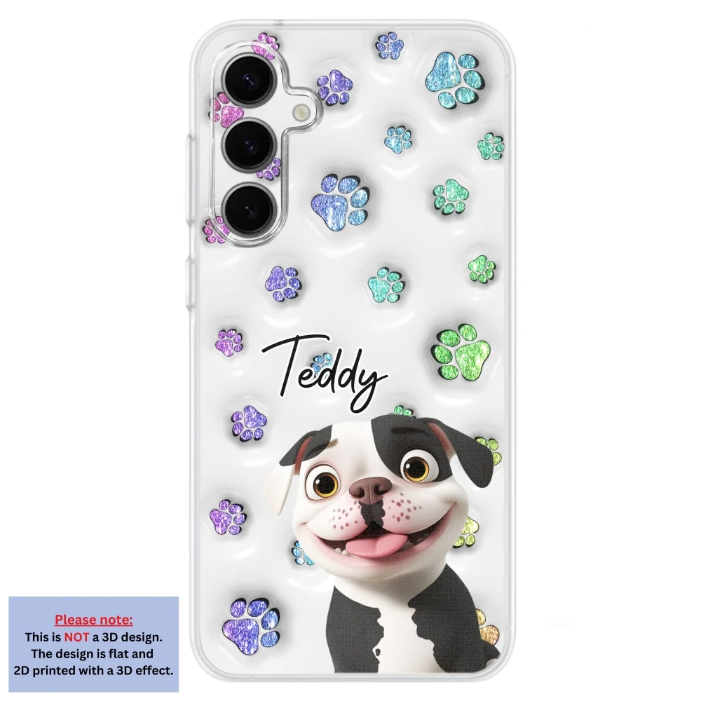Dog Baby -  Personalized Custom 3D Inflated Effect Phone Case - Image 29