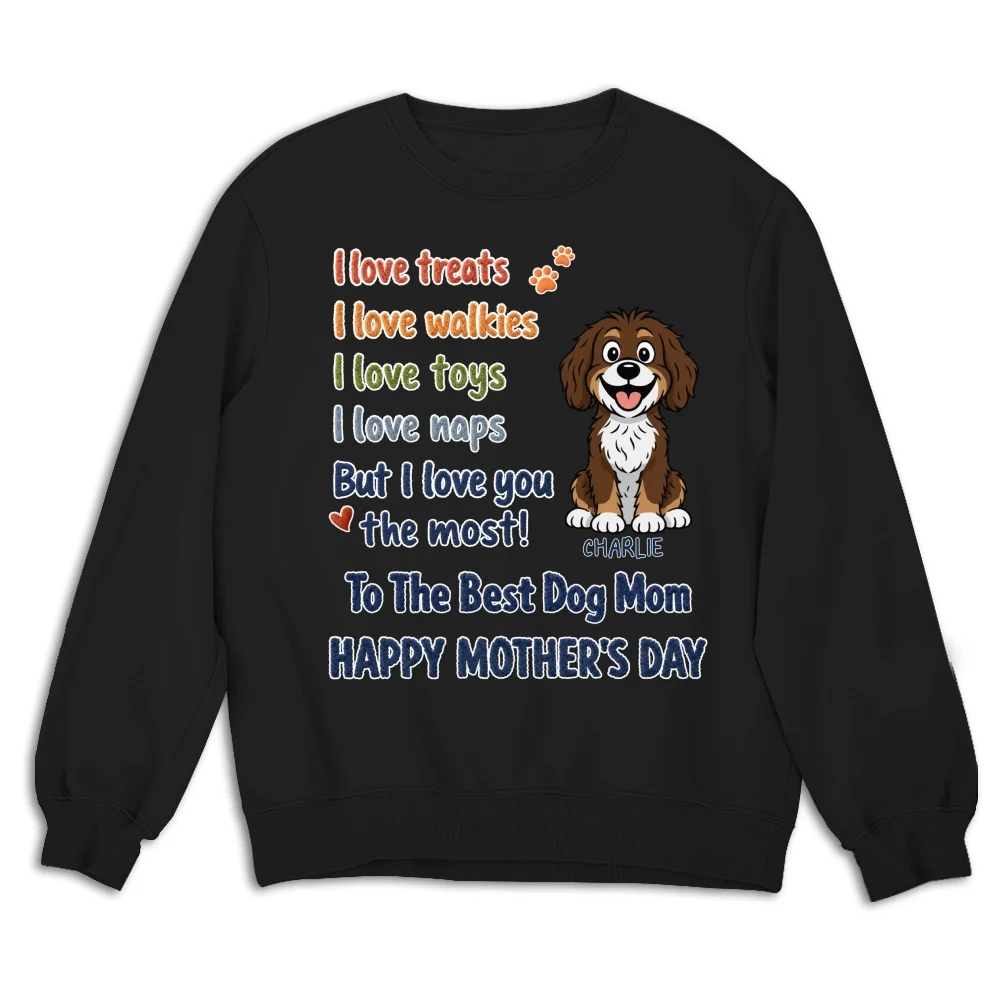 Dog Dad Better Than Treats - Personalized Custom Shirt - Image 12
