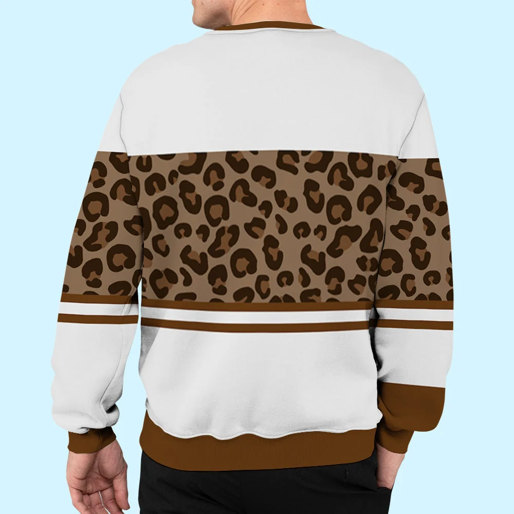 Dog Dad/Mom Basic - Personalized Custom All-Over-Print Sweatshirt - Image 3