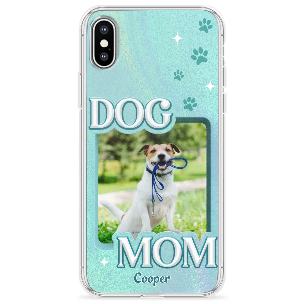 Dog Mom Box Photo - Personalized Custom Phone Case - Image 24