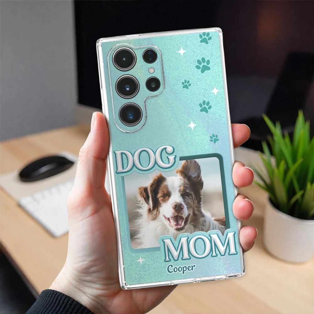 Dog Mom Box Photo - Personalized Custom Phone Case - Image 27