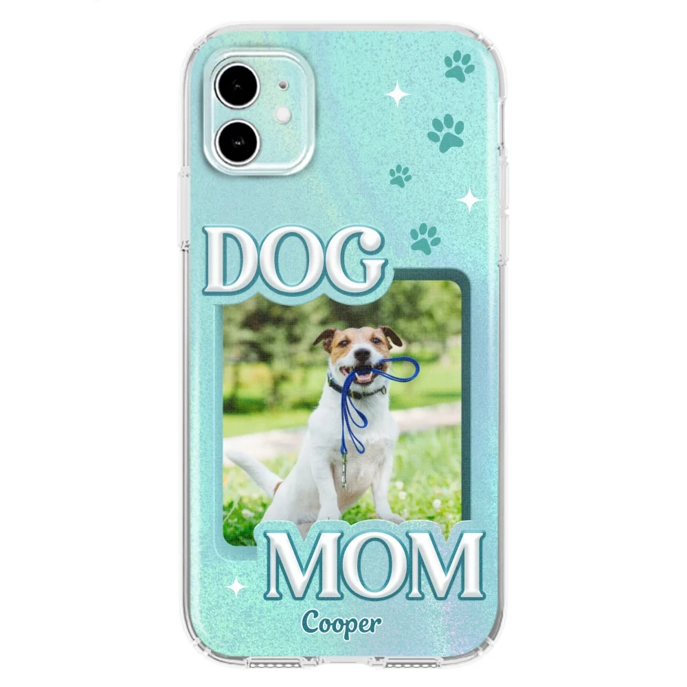Dog Mom Box Photo - Personalized Custom Phone Case - Image 6