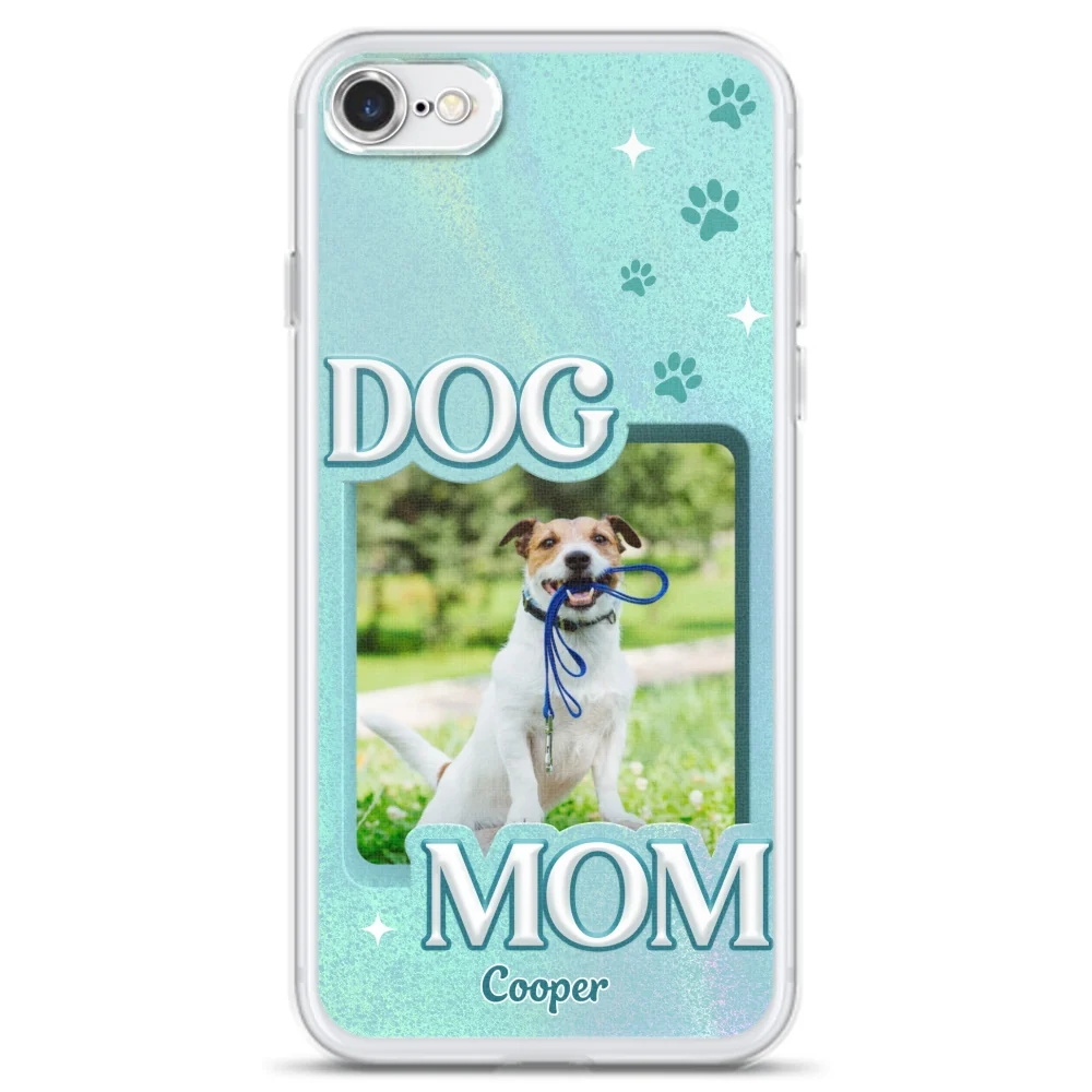 Dog Mom Box Photo - Personalized Custom Phone Case - Image 7
