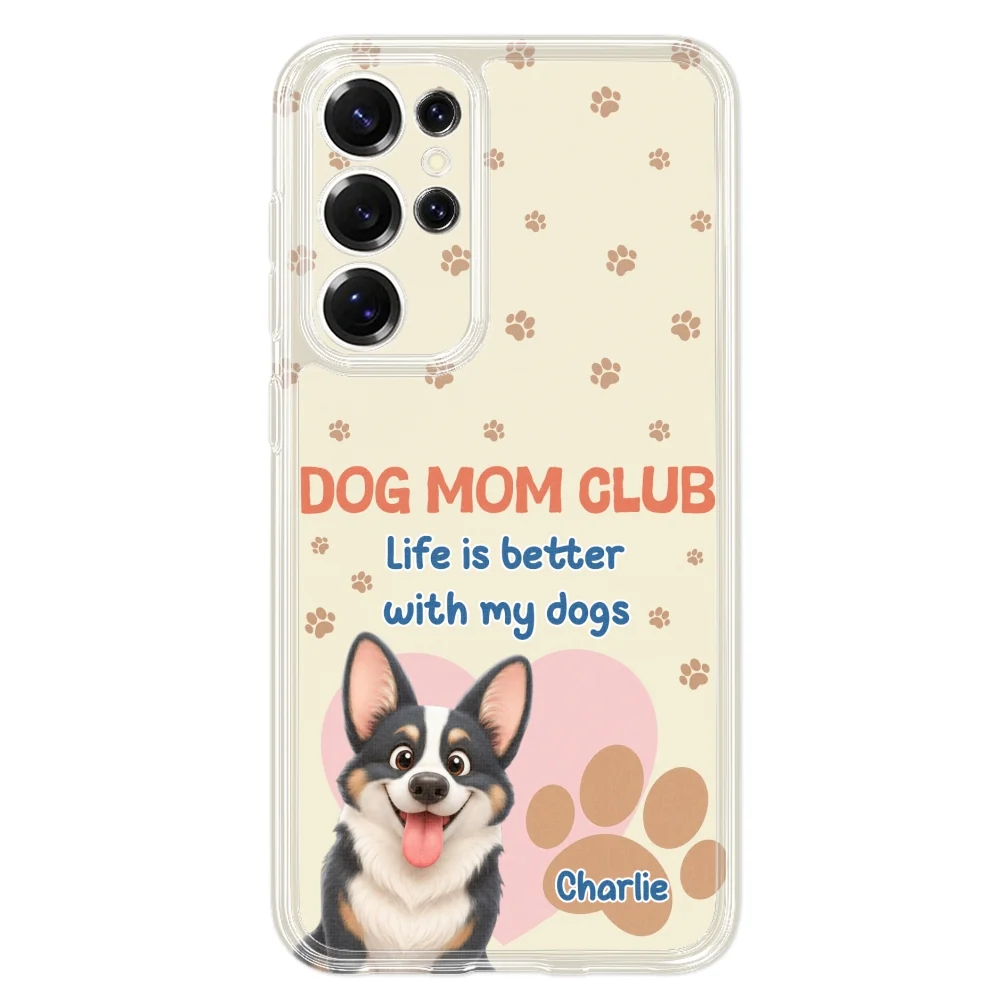 Dog Mom Club - Personalized Custom Phone Case - Image 36