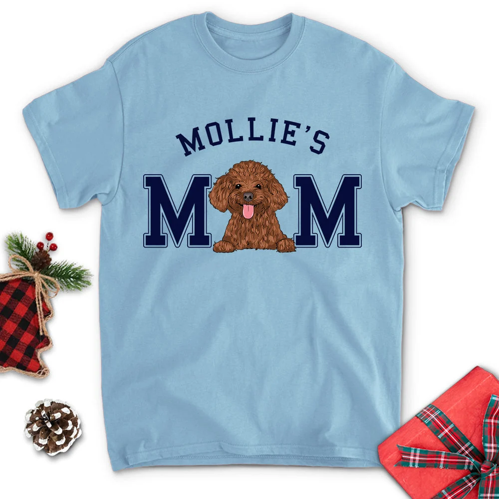 Dog Mom/Dad Basic 2 - Personalized Custom Unisex T-shirt - Image 4
