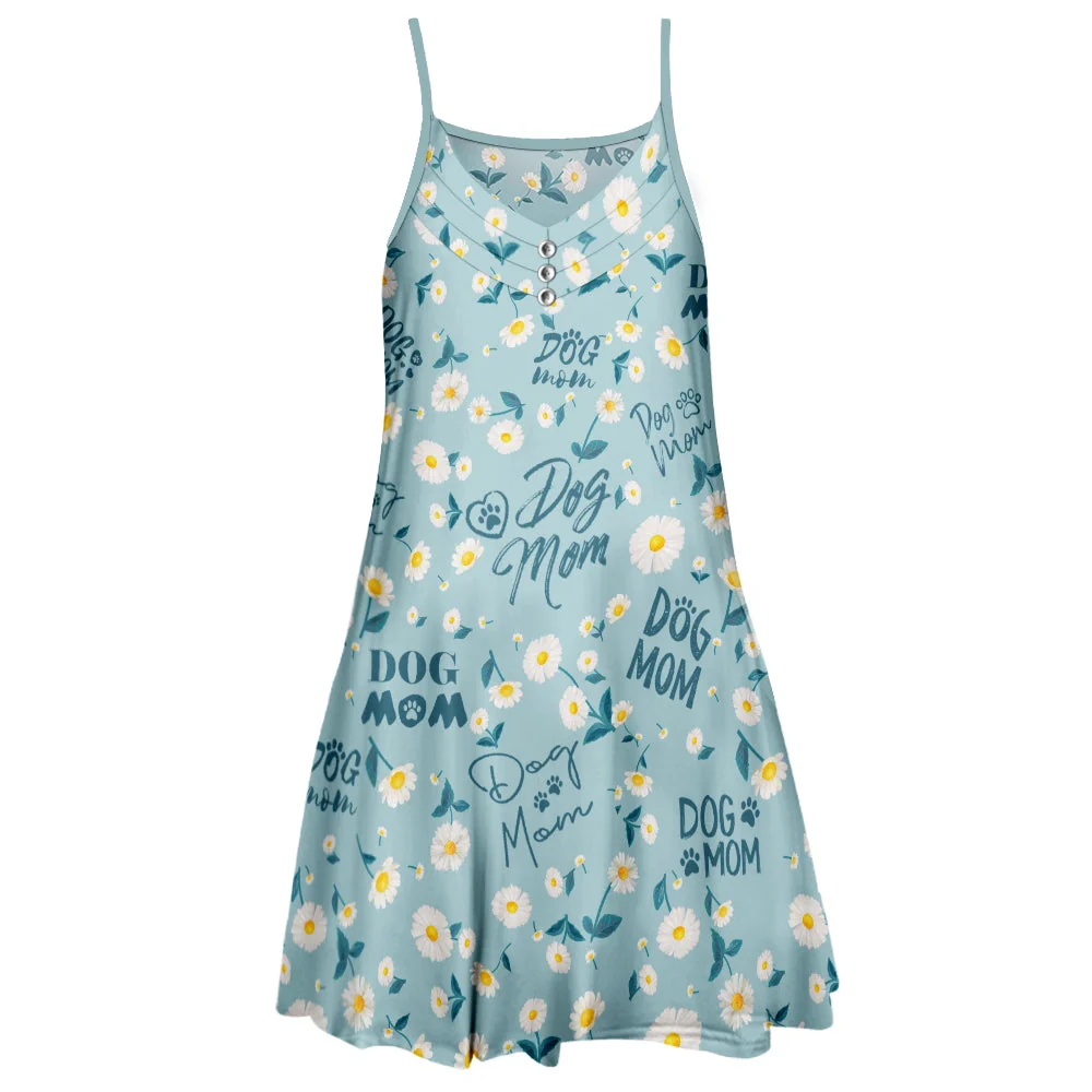 Dog Mom Daisy 1 -  Strap Dress - Image 4