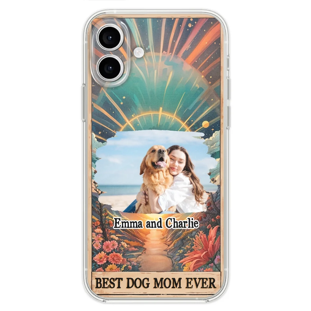Dog Mom Tarot Photo - Personalized Custom Phone Case - Image 24