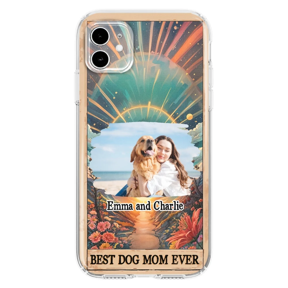 Dog Mom Tarot Photo - Personalized Custom Phone Case - Image 9