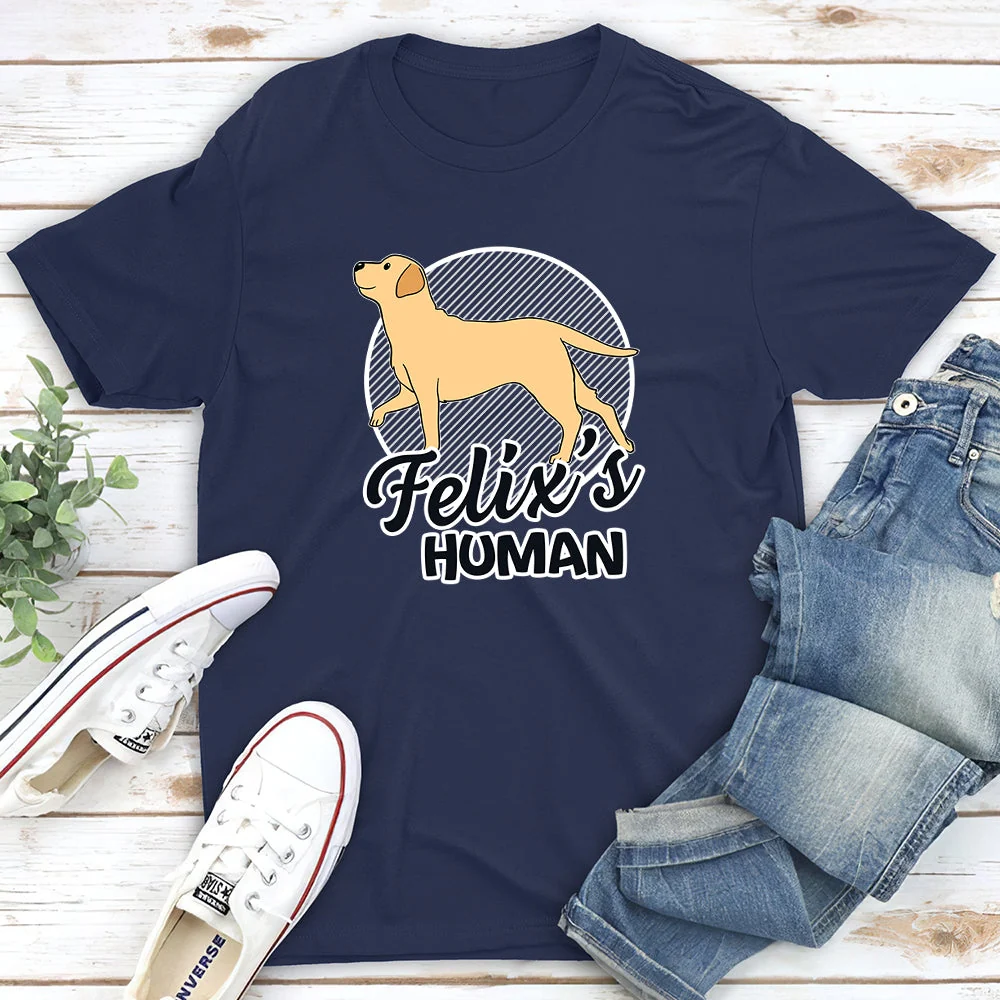Dog‘s Human - Personalized Custom Unisex T-shirt - Image 5