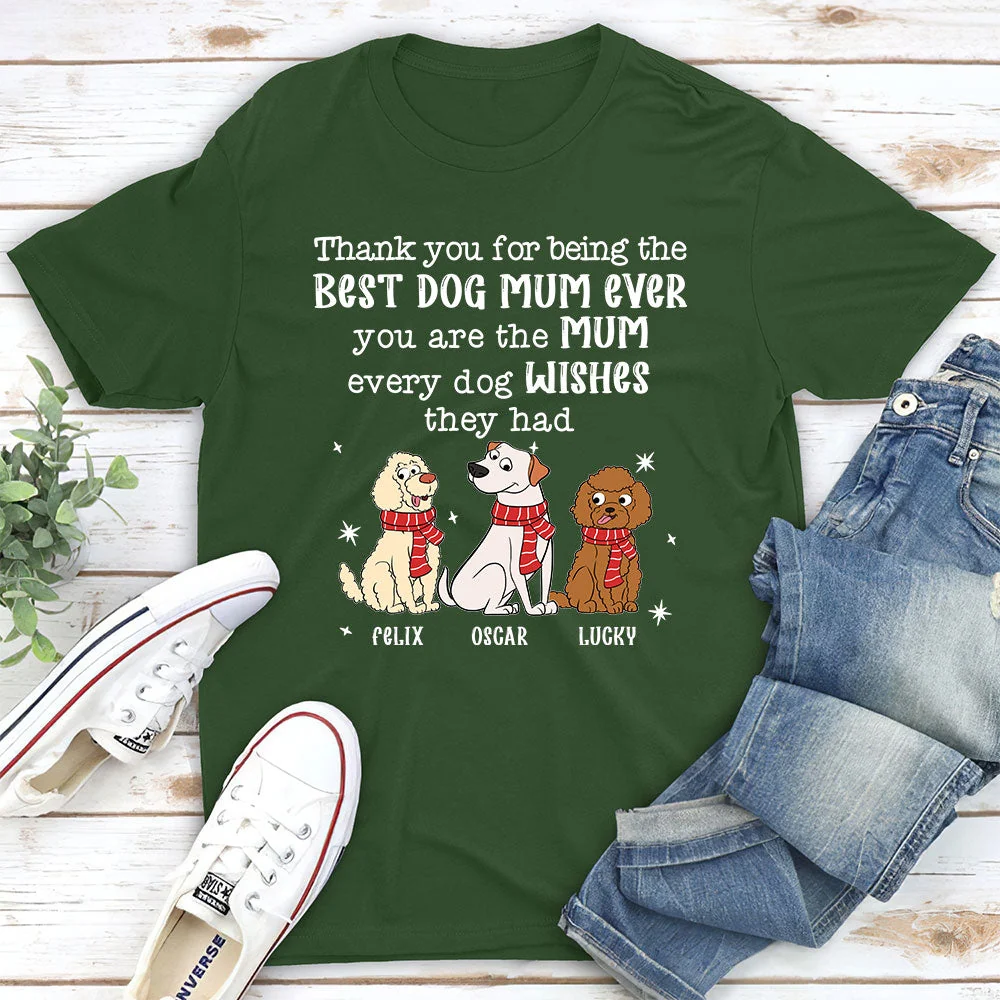 Dog Wishes - Personalized Custom Unisex T-shirt - Image 5