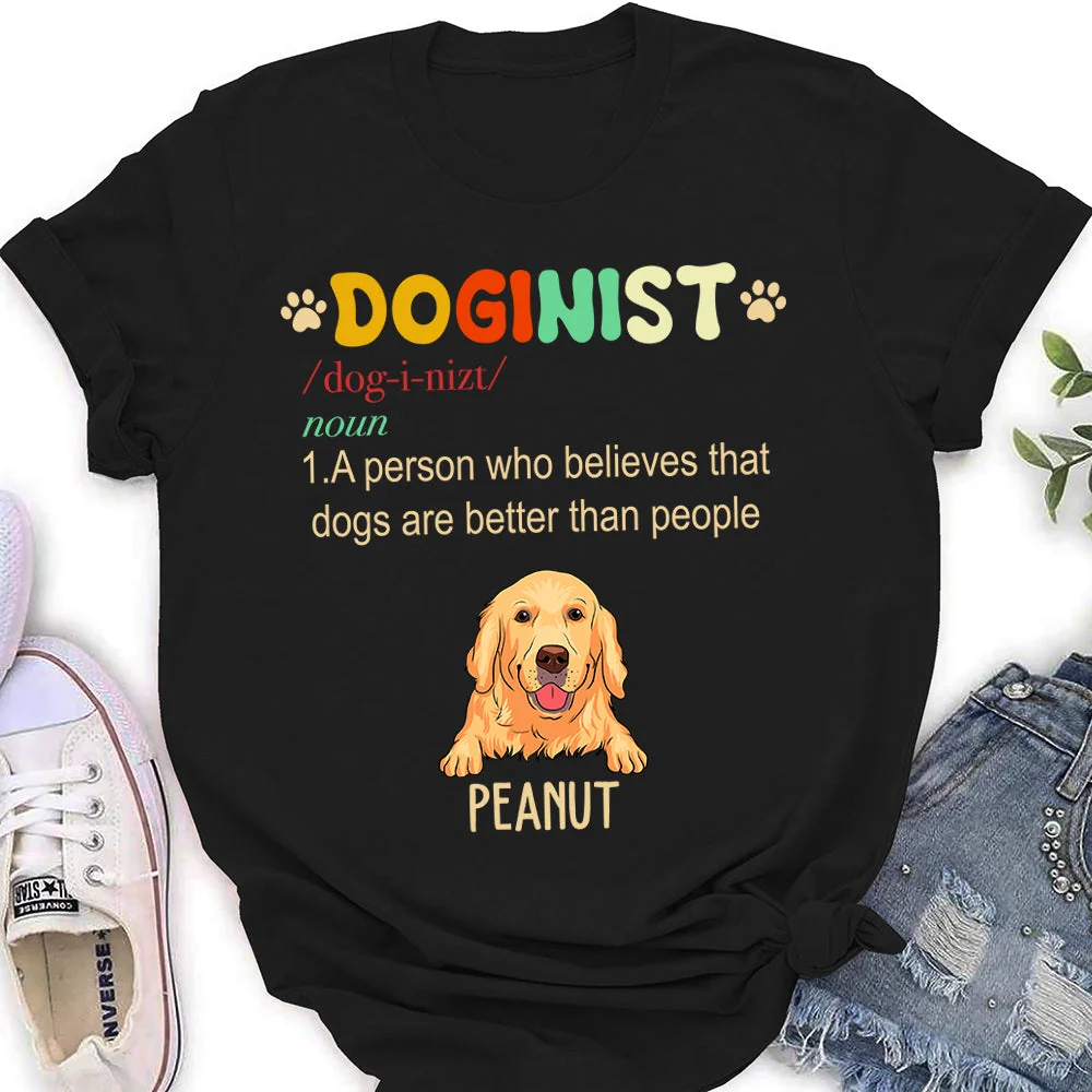 Doginist - Personalized Custom Women's T-shirt