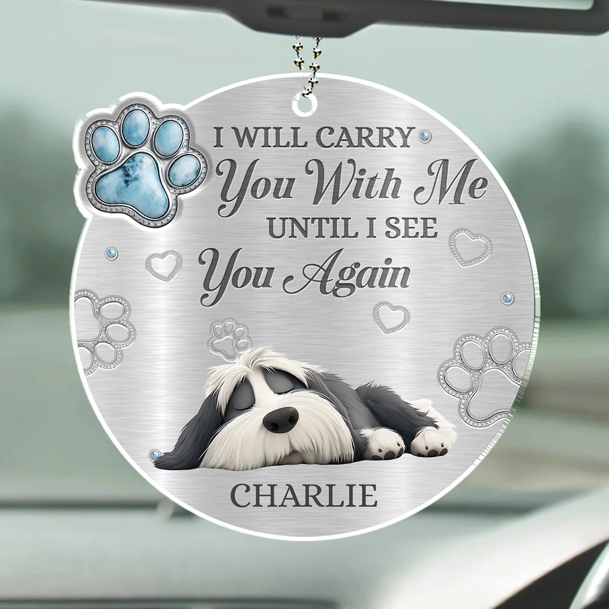 Drive Safe I Love You - Personalized Custom 3D Effect Car Ornament