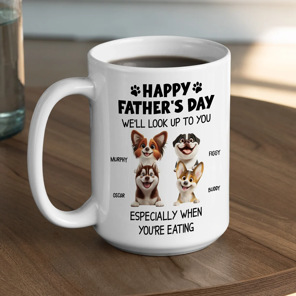 Especially When You Are Eating - Personalized Custom Coffee Mug - Image 6
