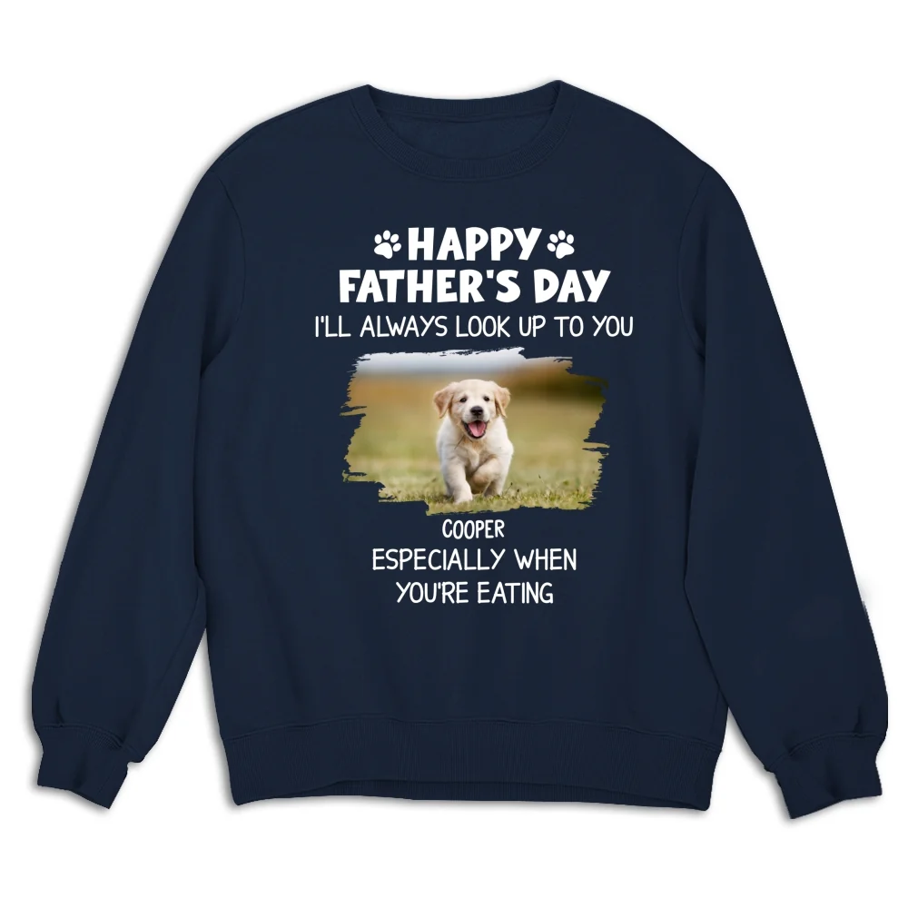 Especially When You Are Eating Photo - Personalized Custom Sweatshirt - Image 5