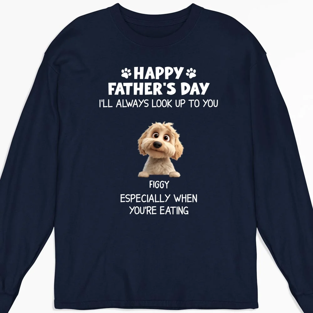 Especially When You Are Eating Ver Pet - Personalized Custom Long Sleeve T-shirt - Image 5