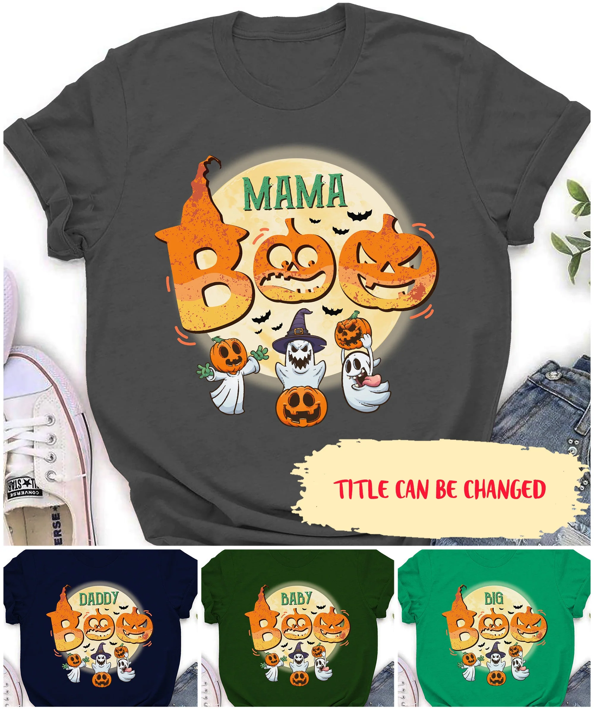 Boo Family - Personalized Custom Premium T-shirt