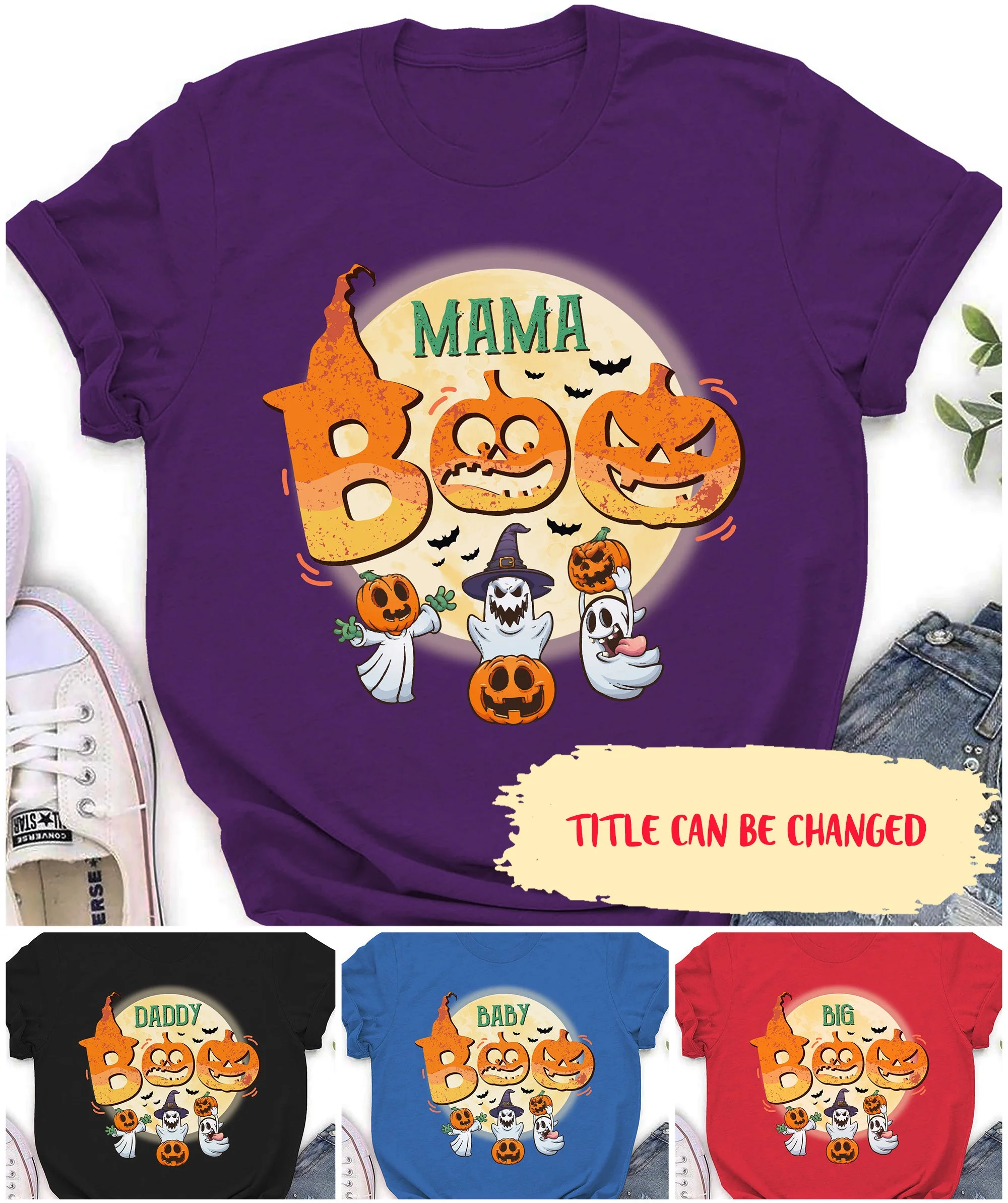 Boo Family - Personalized Custom T-shirt