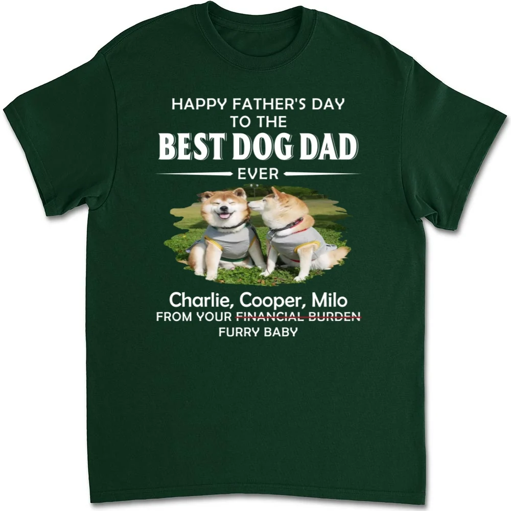 Financial Burden Photo - Personalized Custom Unisex T-shirt - Image 8