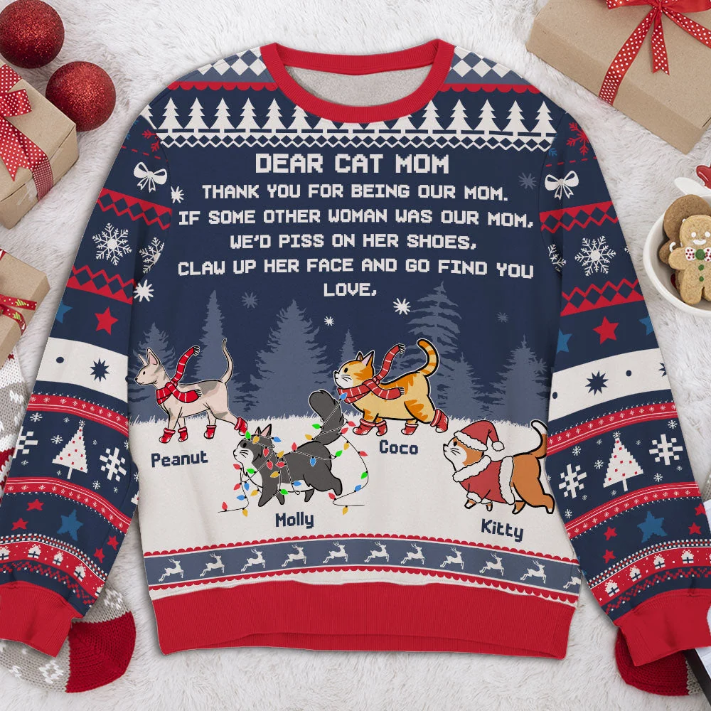 Find You - Personalized Custom All-Over-Print Sweatshirt - Image 4