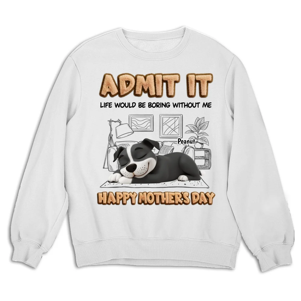 Fluffy Dog Admit It - Personalized Custom Shirt - Image 11