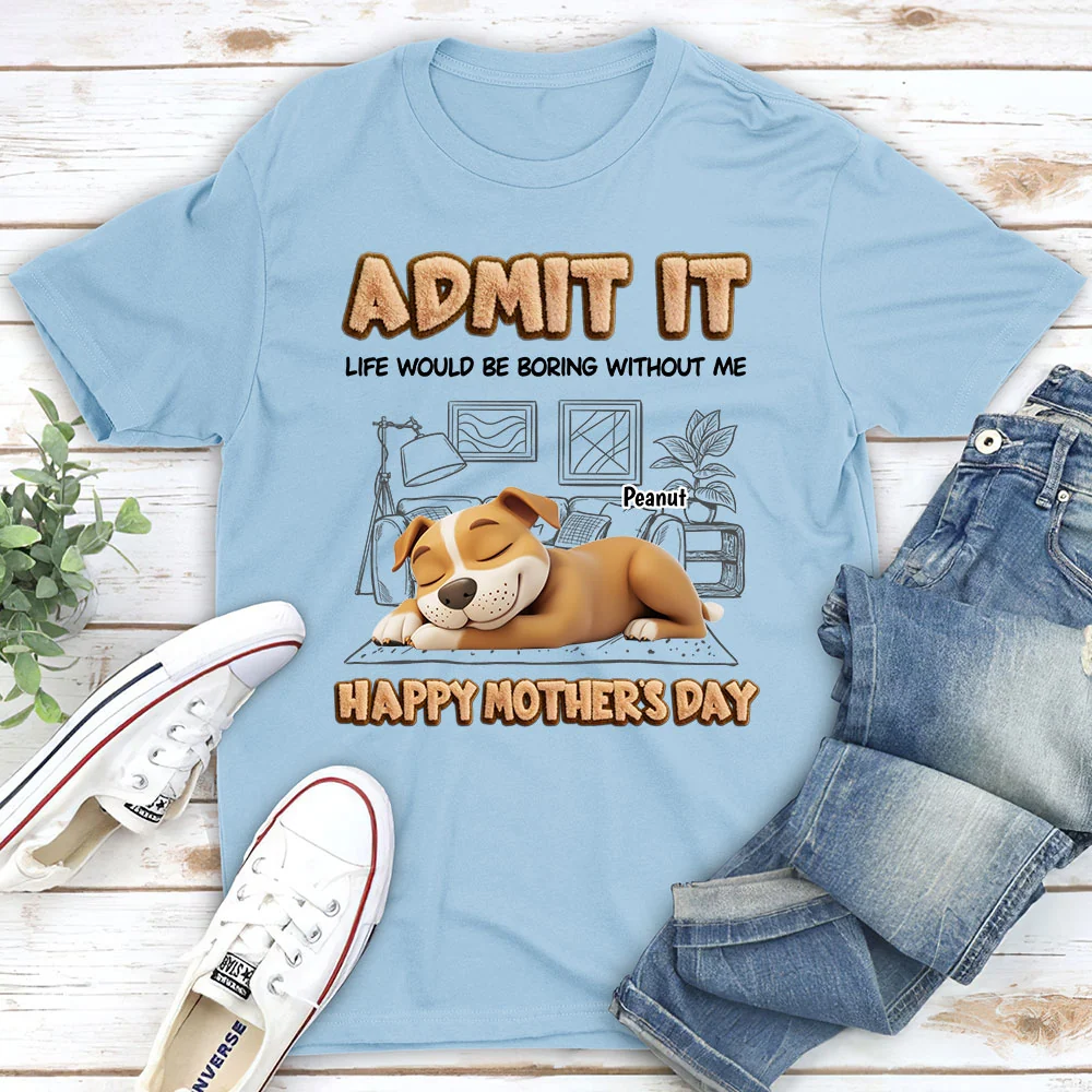 Fluffy Dog Admit It - Personalized Custom Shirt - Image 3