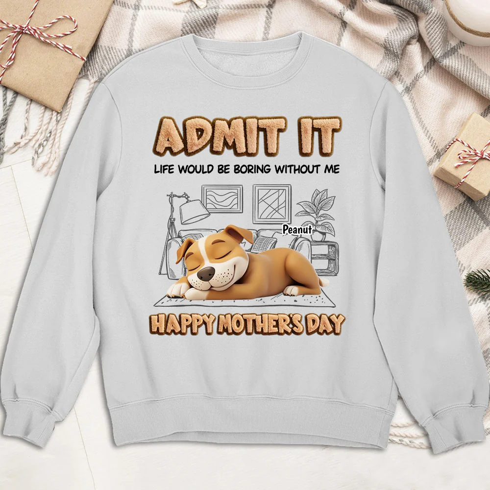 Fluffy Dog Admit It - Personalized Custom Shirt - Image 5