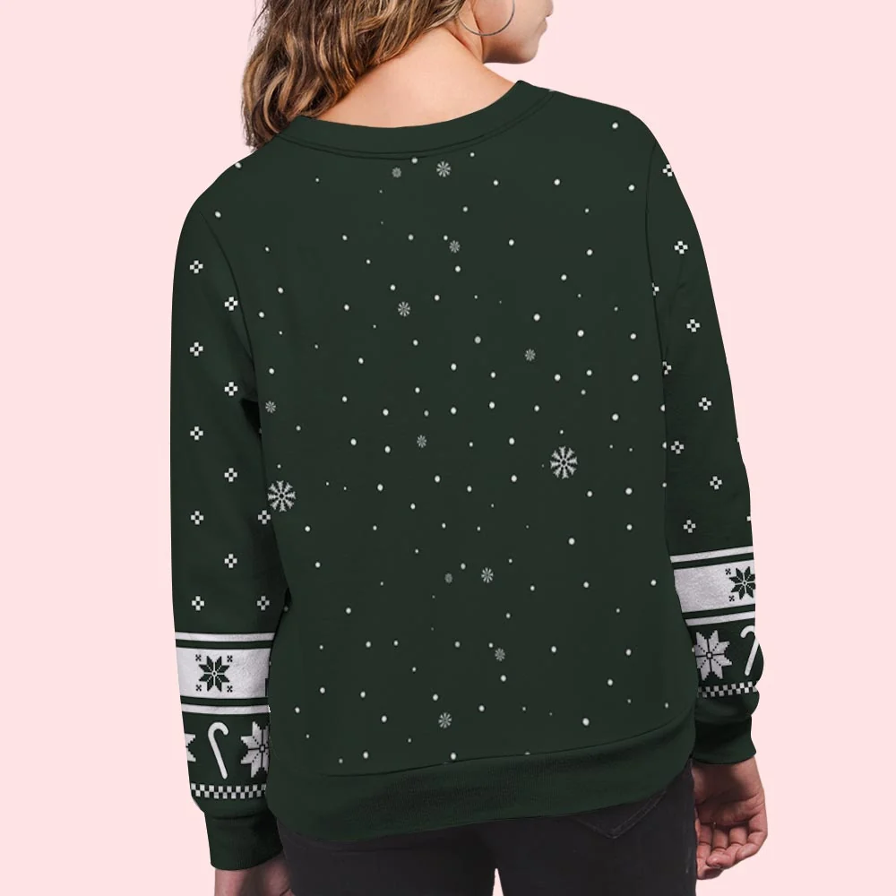 Follow You - Personalized Custom All-Over-Print Sweatshirt - Image 6