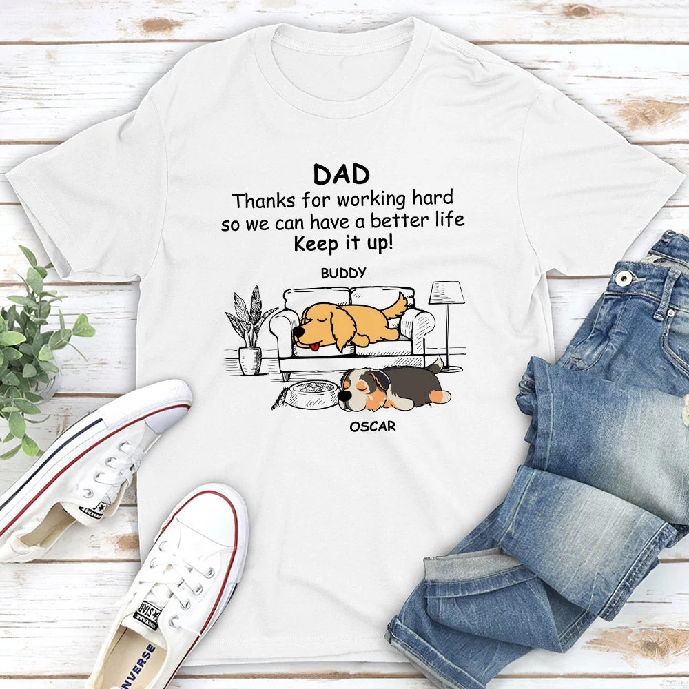 For Better Life - Personalized Custom Unisex T-shirt - Image 2