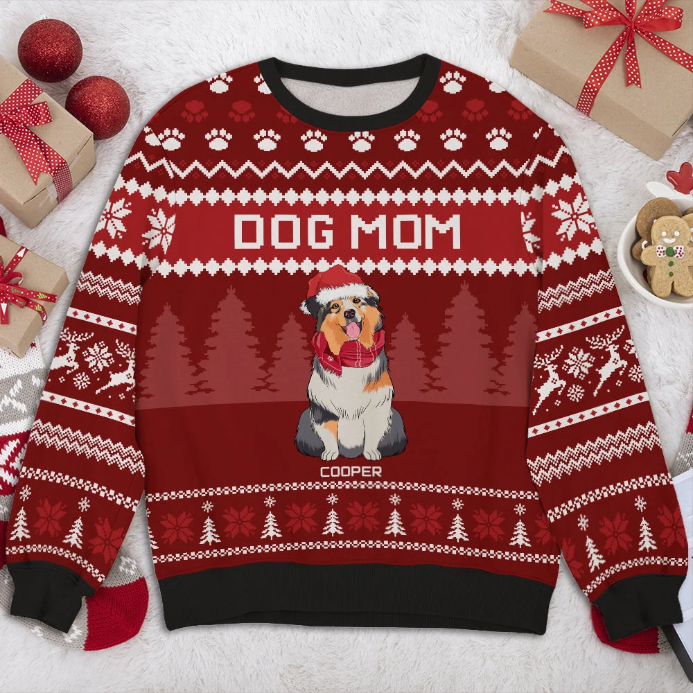 For Dog Parents - Personalized Custom All-Over-Print Sweatshirt - Image 3