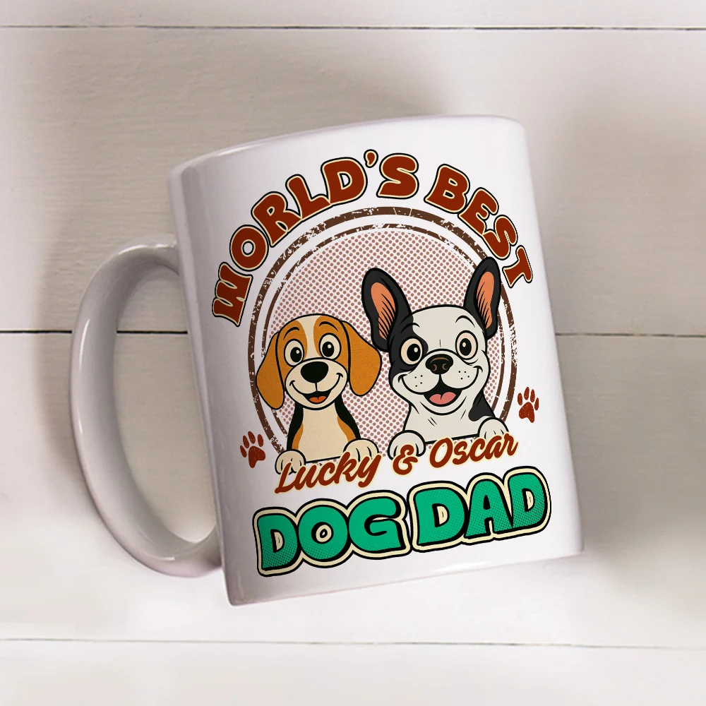 Forever Pawprints - Personalized Custom Coffee Mug - Image 2