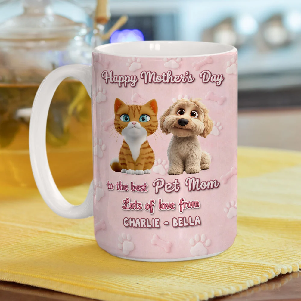 From Your Favorite Pets - Personalized Custom 3D Effect Mug - Image 4
