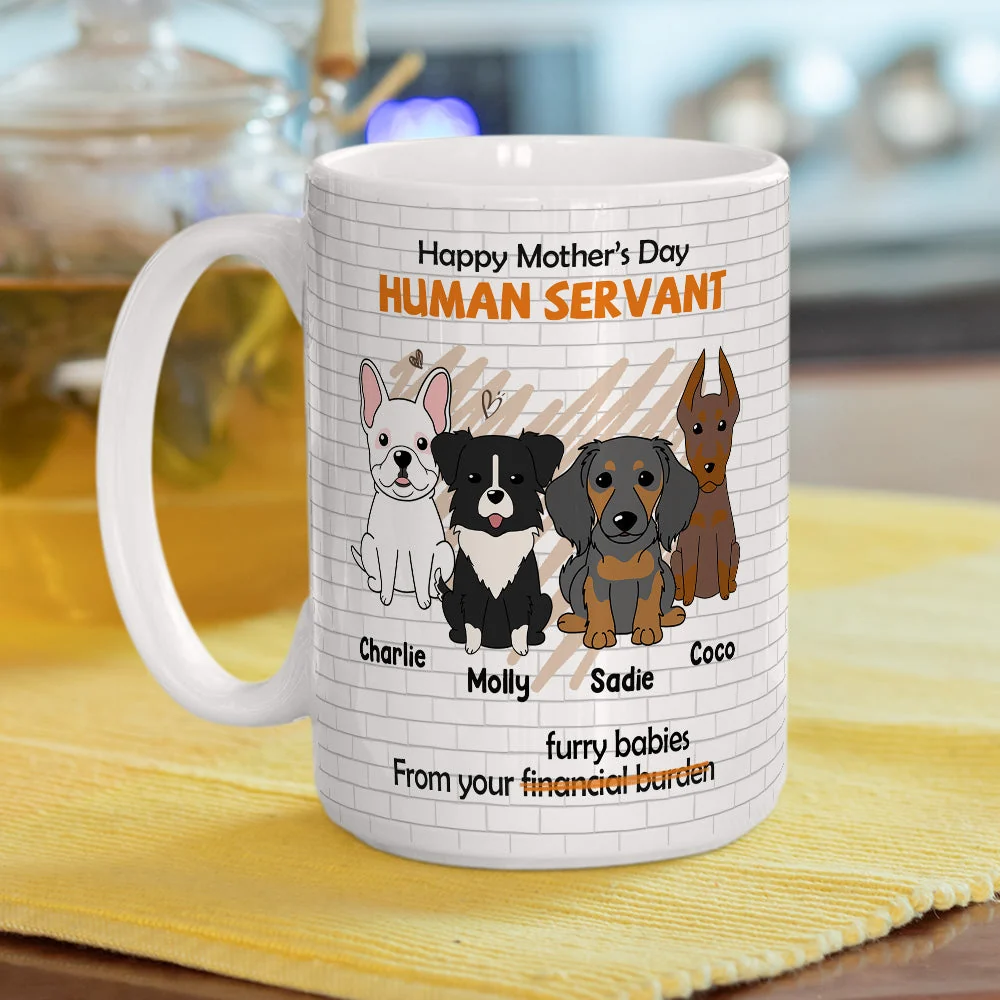 From Your Furry Baby Dog - Personalized Custom Coffee Mug - Image 4