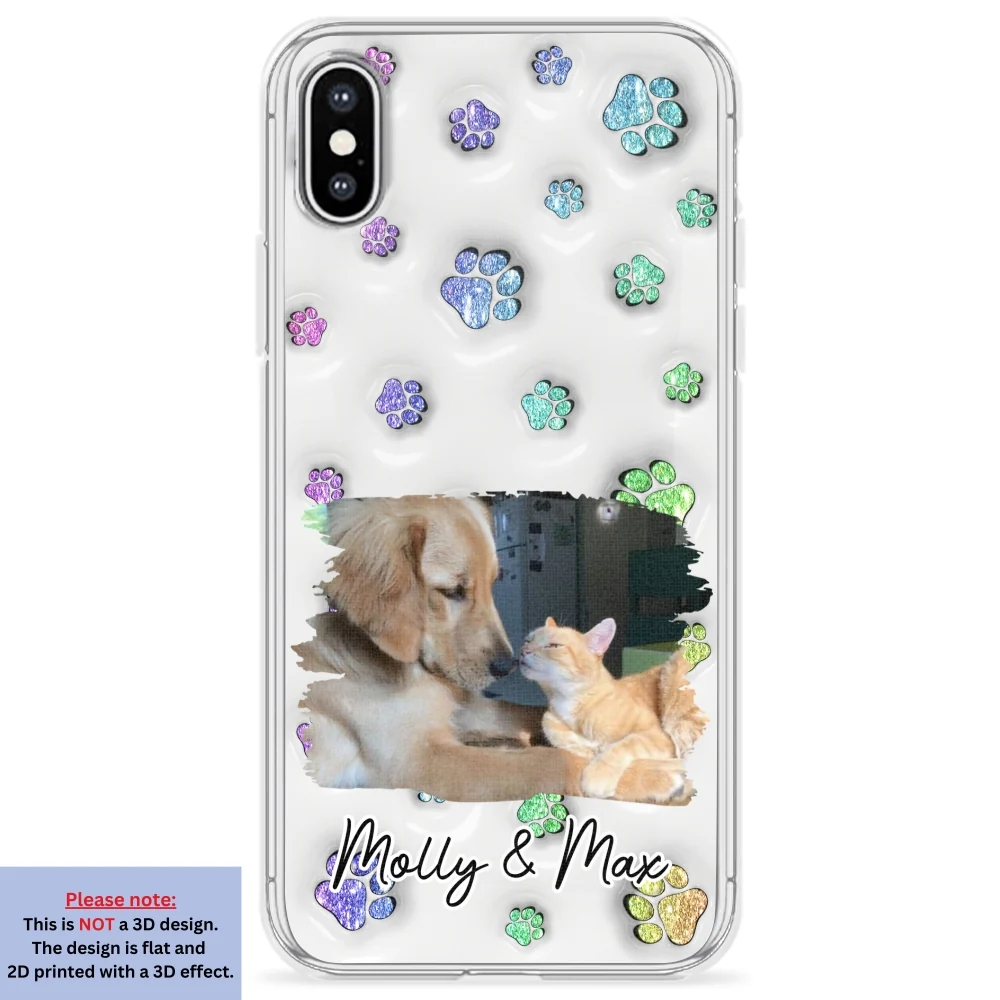 Fur Baby Photo - Personalized Custom 3D Inflated Effect Phone Case - Image 22