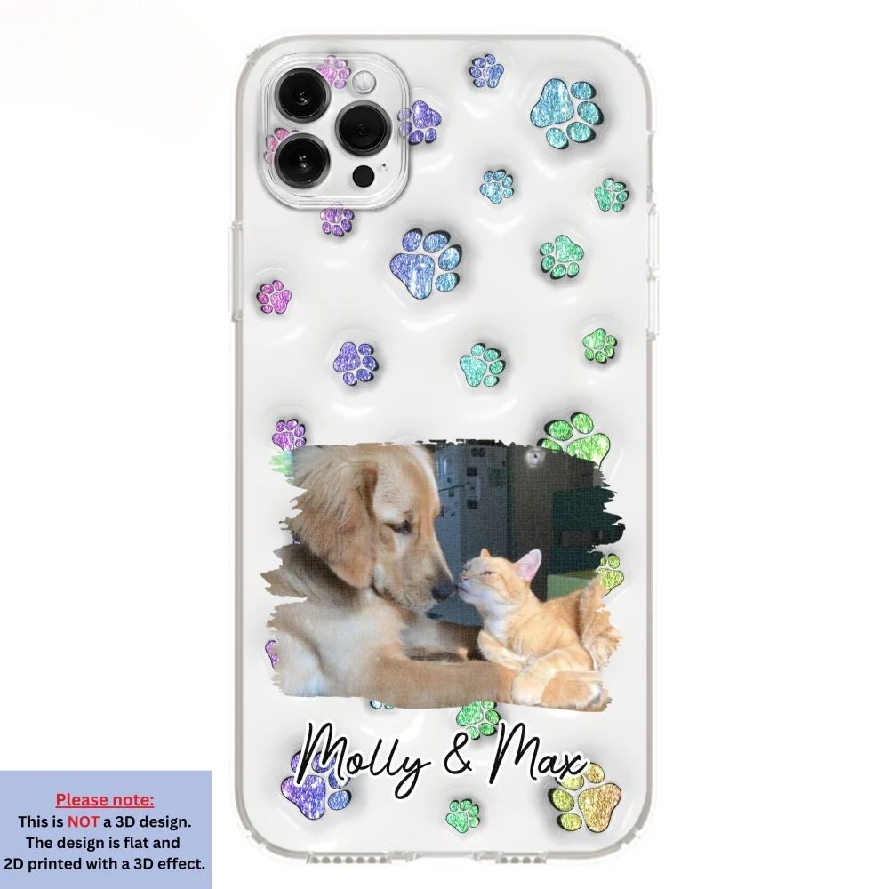 Fur Baby Photo - Personalized Custom 3D Inflated Effect Phone Case - Image 9