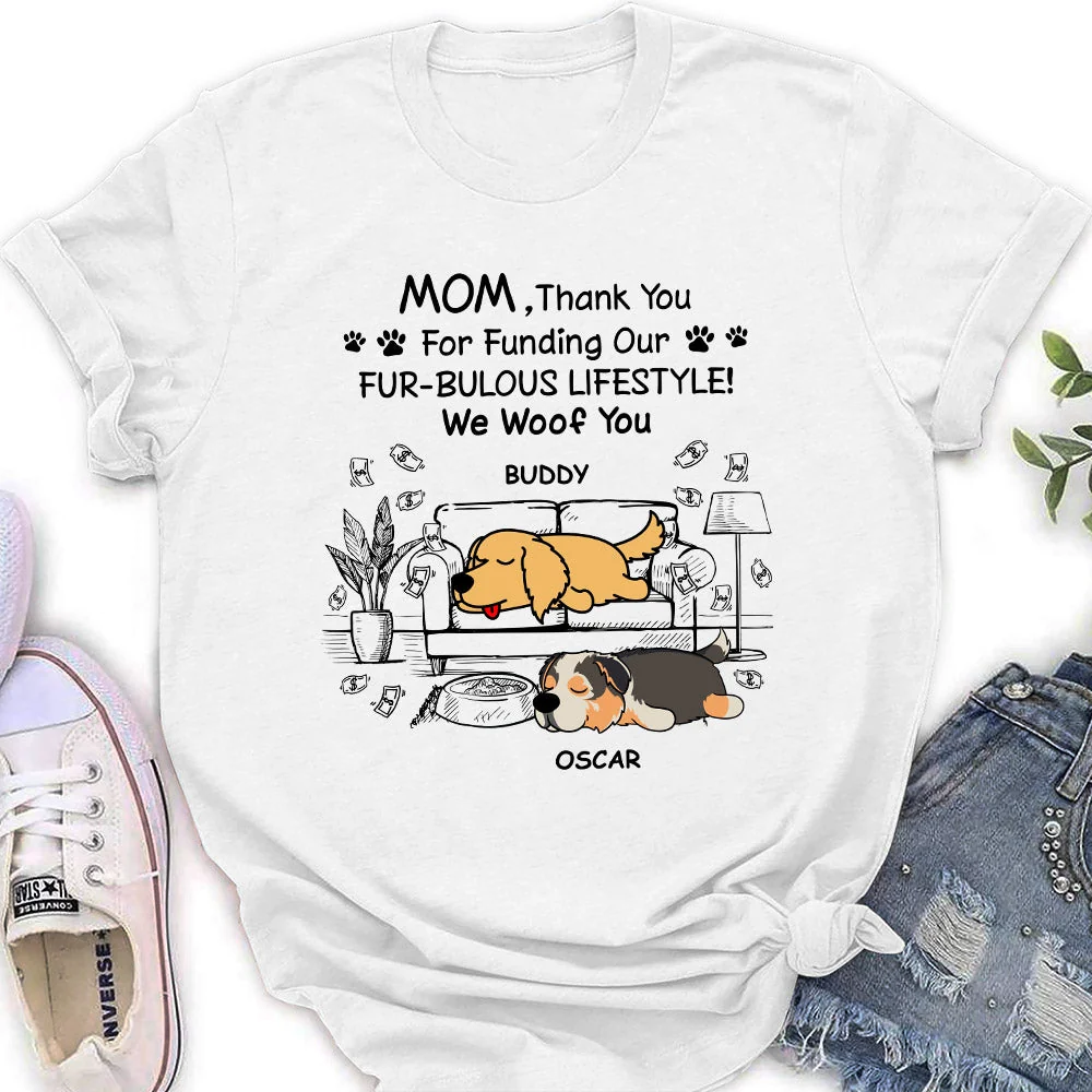 Fur-Bulous Lifestyle - Personalized Custom Women's T-shirt - Image 4