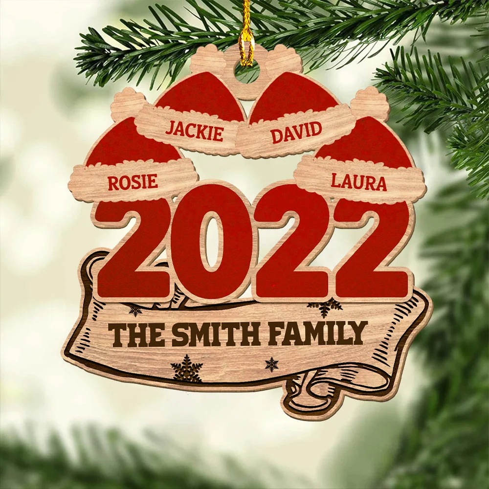 Gathering 2022 - Personalized Custom 1-layered Wood Ornament - Image 5