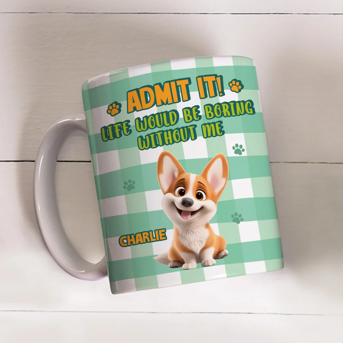 Gave You So Many Licks - Personalized Custom Coffee Mug - Image 2