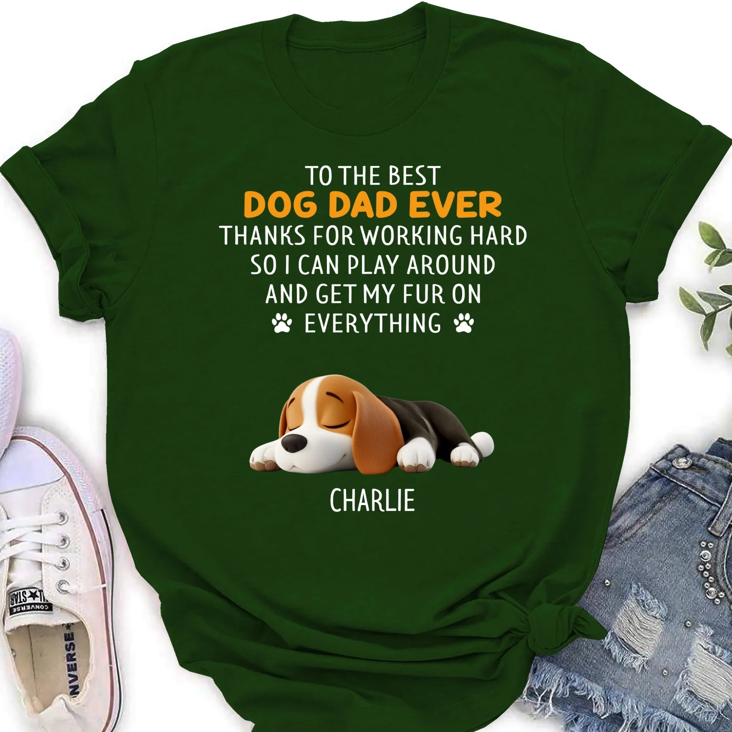 Get My Fur On - Personalized Custom Women T-Shirt - Image 8