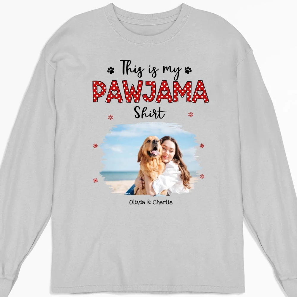 Glow Of You Photo - Personalized Custom Long Sleeve T-shirt - Image 2