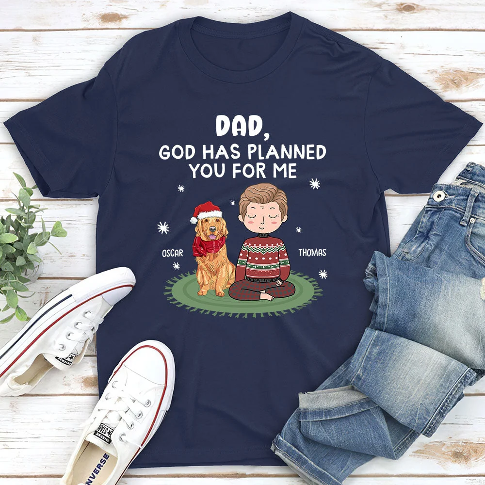 God Planned- Personalized Custom Unisex T-shirt - Image 2