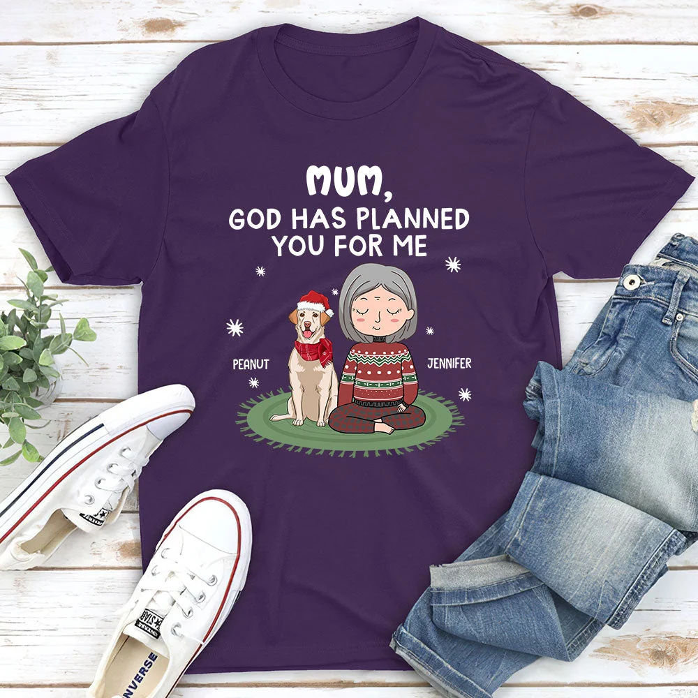 God Planned- Personalized Custom Unisex T-shirt - Image 3