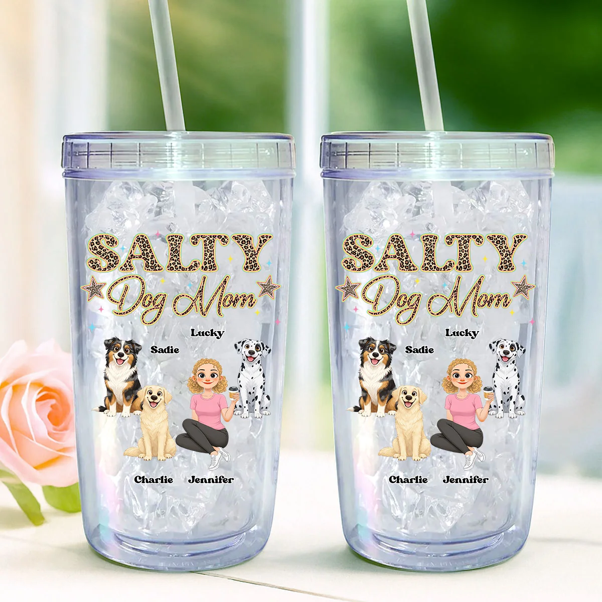 Have You Been To The Beach - Personalized Custom 14oz Plastic Tumbler - Image 4