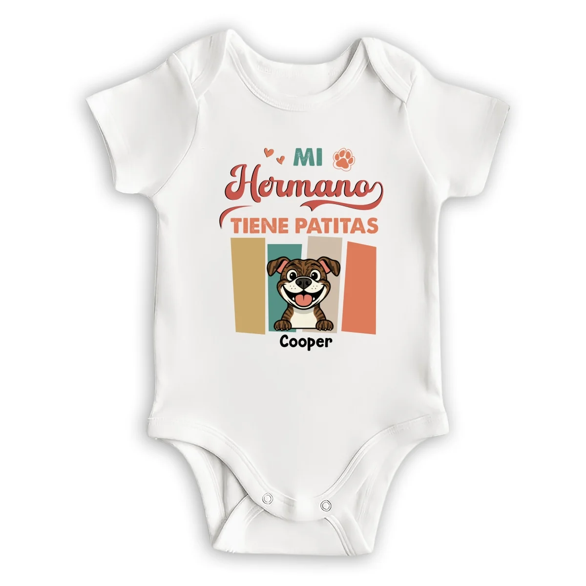 Hermanos Con Patitas - Body De Bebé Personalizado - Image 7