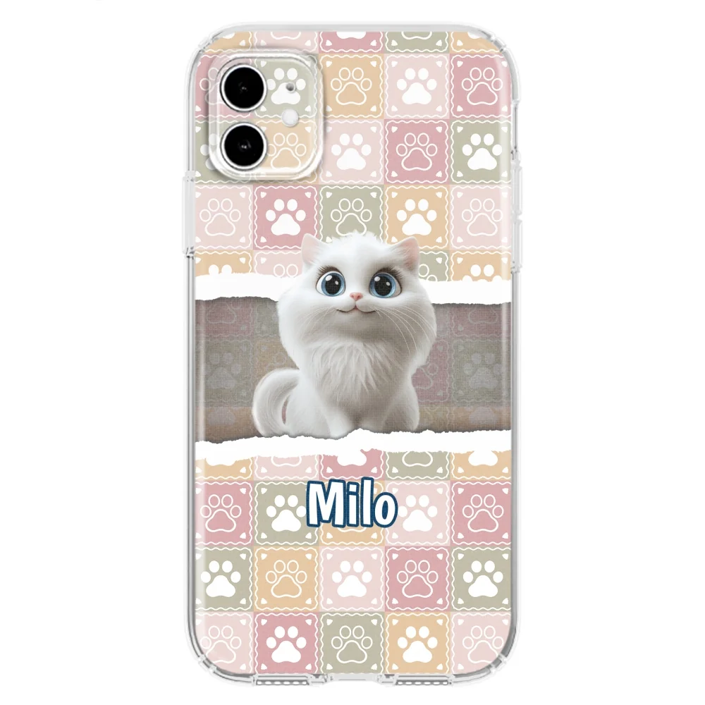 Hide And Seek And Meow - Personalized Custom Phone Case - Image 8