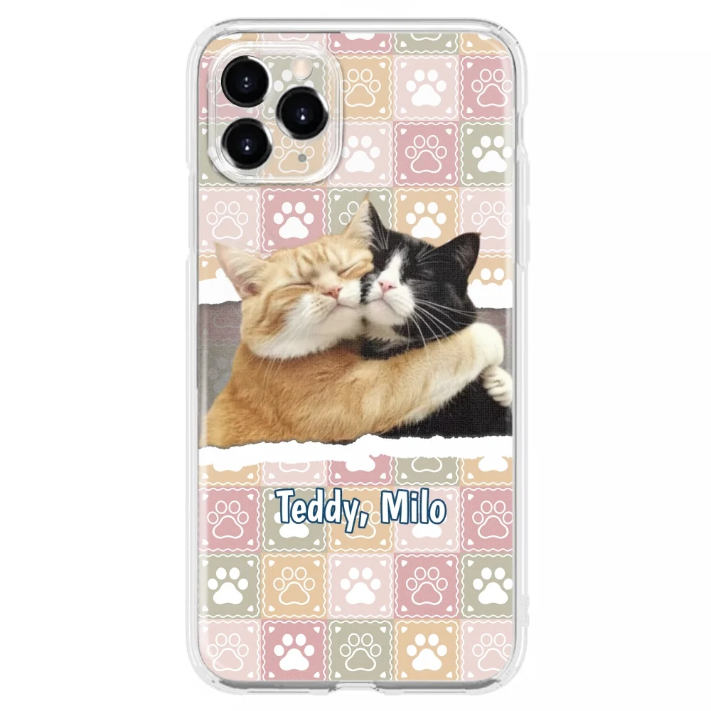 Hide And Seek And Meow Photo - Personalized Custom Phone Case - Image 10